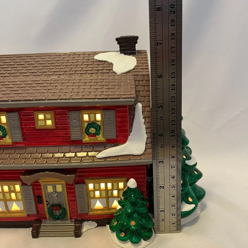 Department 56 Snow Village – Dutch Colonial House – Lighted - Picture 6 of 7